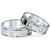 1/2ct Princess Cut Diamond Matching Wedding Ring Set (G-H, SI)
