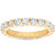 2ct Prong Diamond Eternity Ring 14K Yellow Gold (G/H, I1)