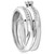 3/8cttw Diamond Engagement Wedding Ring Set 10k White Gold (H-I, I1)