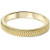 14K Yellow Gold Hand Carved Wedding Band