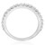 1 ct Diamond Wedding Ring 14k White Gold Womens Anniversary Stackable Jewelry (G-H, I1)