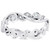 3/8ct Diamond Eternity Ring 14k White Gold Womens Stackable Wedding Band (G-H, SI)