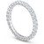 1ct Diamond Eternity Ring 14k White Gold (G-H, SI)