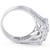 1 3/8ct Square Framed Diamond Halo Engagement Ring 10k White Gold (G-H, I1)