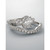 1 1/2 Ct Oval Shape Diamond Engagement Ring Wedding Set 14k White Gold (G-H, SI)