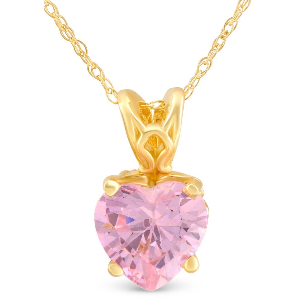 ★SENTIMENTS★ NO.533 [PINK] NECKLACE Rainbow Colors Beaded Heart Necklace – Betina Roza