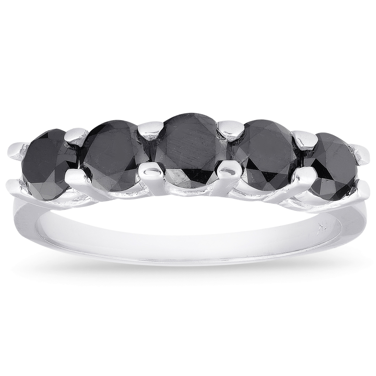 Black and White Diamond Ring | Bijoux Majesty