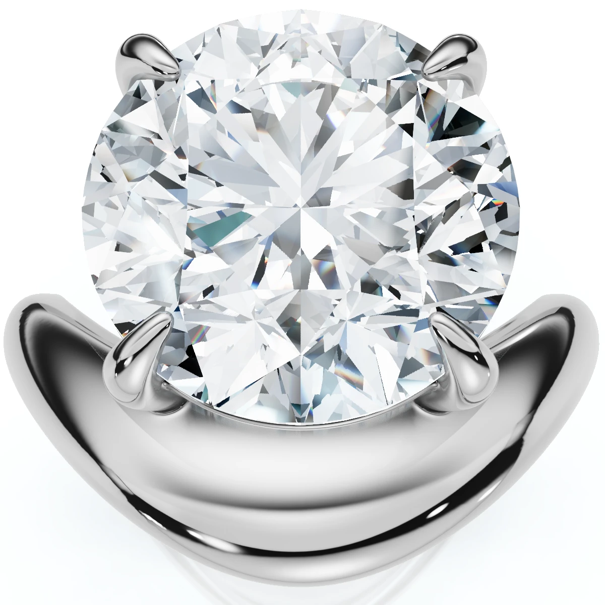 Certified 5Ct Diamond Ferra Engagement Anniversary Ring 14k Gold Lab Grown (F-G, VS)