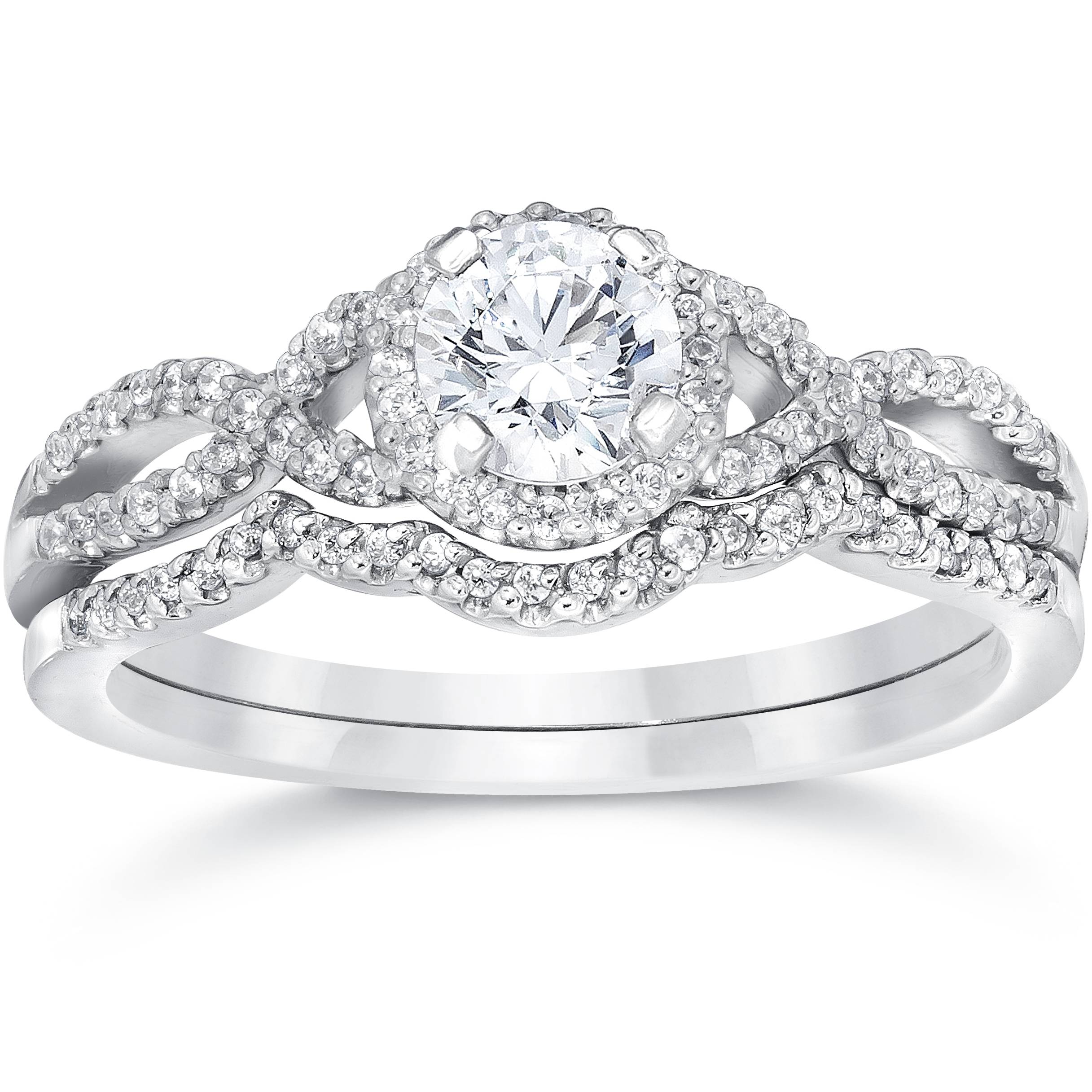 Monogram Infini Engagement Ring, White Gold and Diamond - Categories Q9M34A