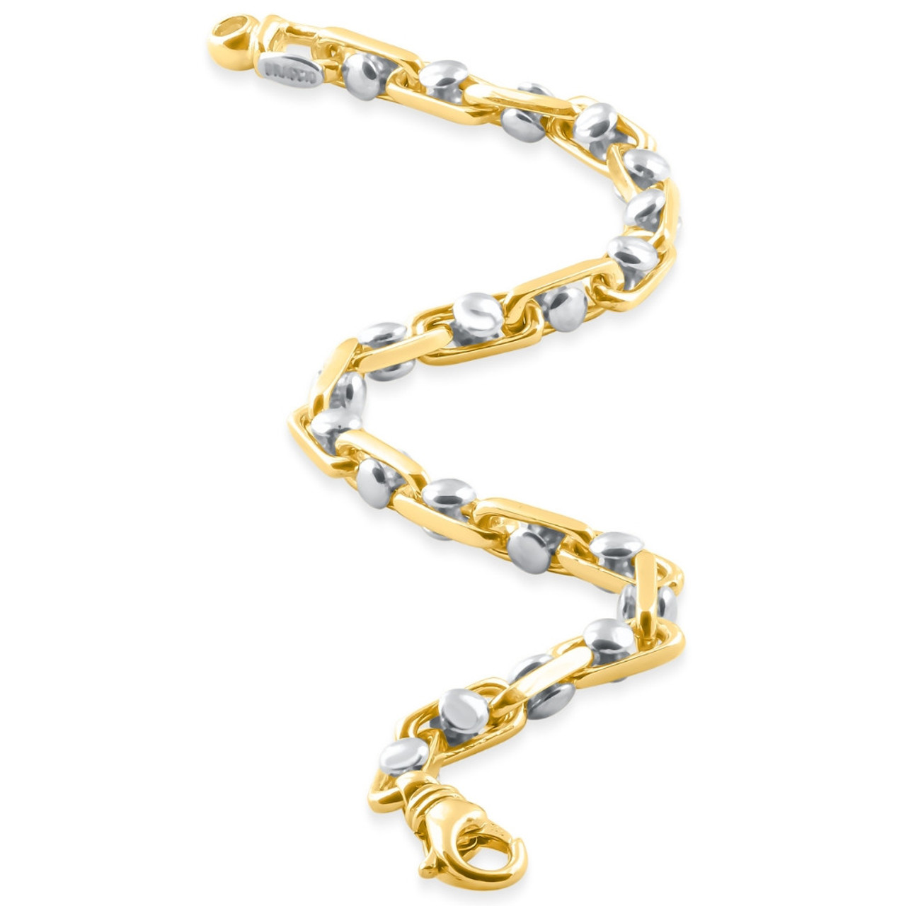 How can I tell if a bracelet is real gold?