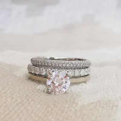 Stackable Engagement Rings