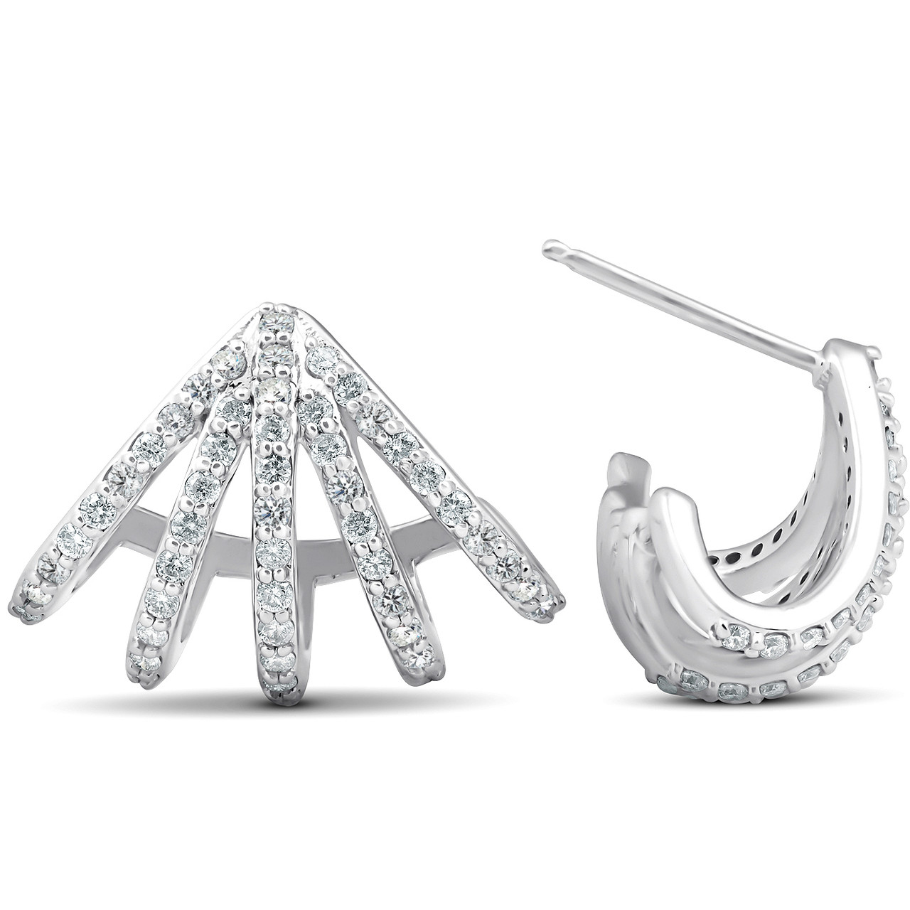 New Jewelry Trends 2024 Trends To Look Out For Pompeii3 Com   Diamond Burst Earrings 