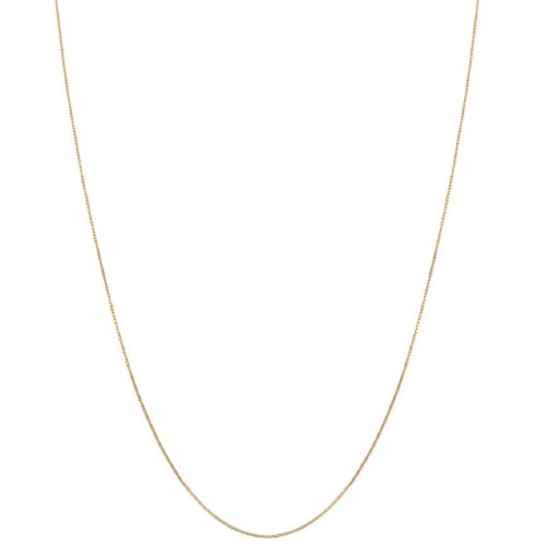 10k Yellow Gold Box Chain (18-inch)