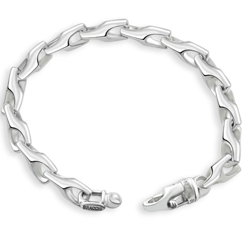 Men's Designer Seed Link 14k Gold (45gram) or Platinum (73gram