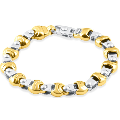 Men's Designer Link 14k Gold (66gram) or Platinum (106gram) 11mm