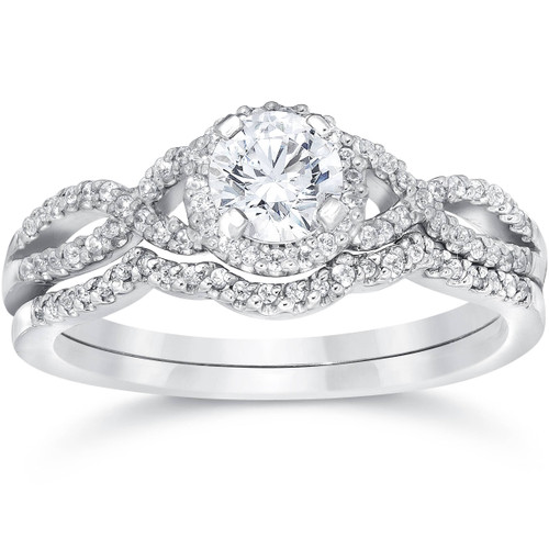 Monogram Infini Engagement Ring, Pink Gold And Diamonds - Categories Q9M33B
