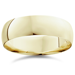 Dome Style Wedding Bands