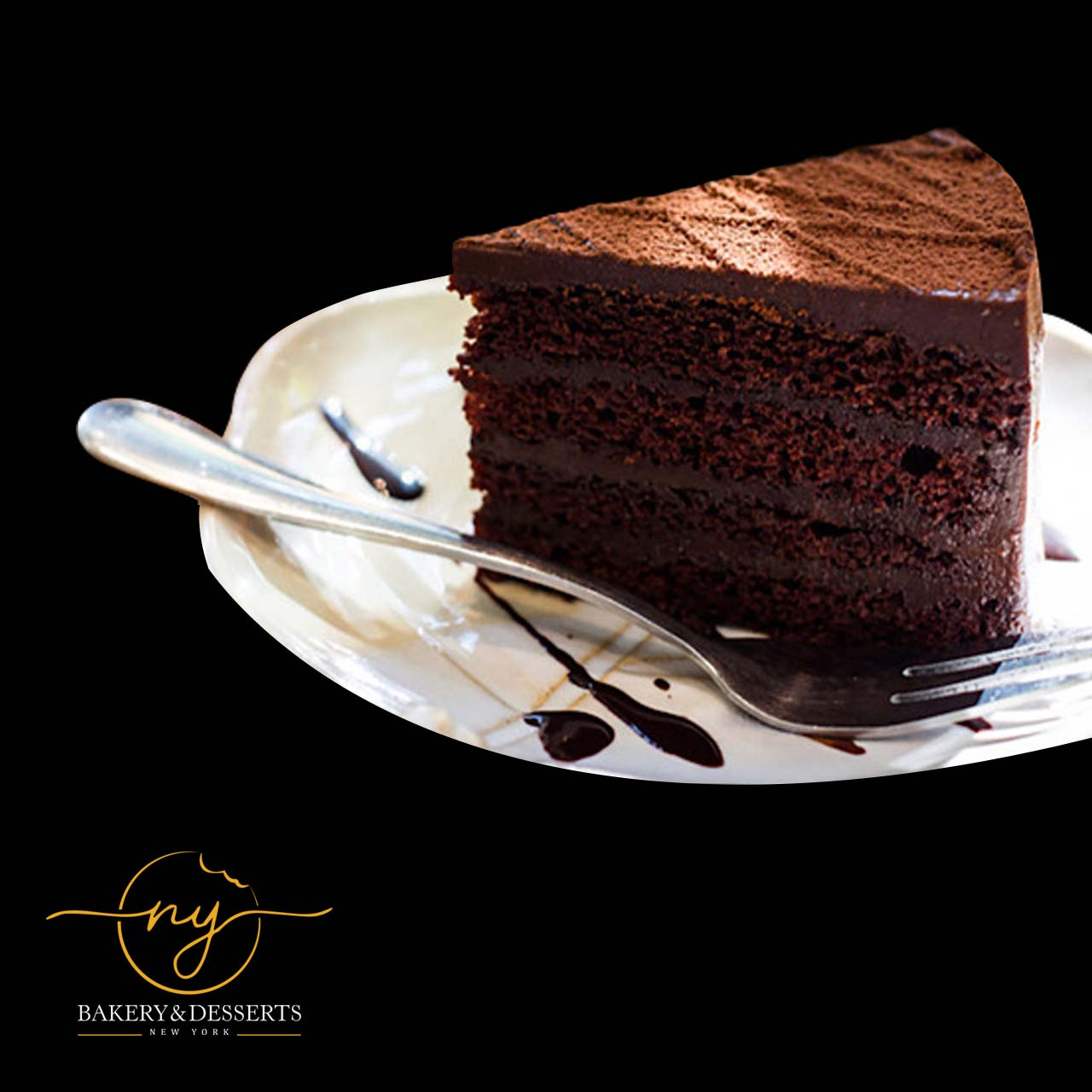 Special Gold and Dark Chocolate Cake - Historias del Ciervo by Julian Angel