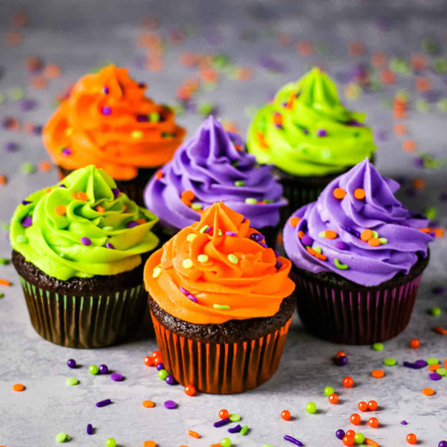 Single Specially Designed Halloween Cupcake