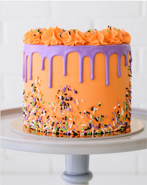 6" Specially Designed Halloween Cake