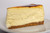 Creme Brulee Cheesecake Slice with Whipped Cream