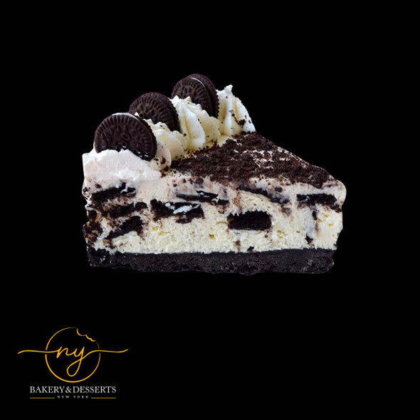 Special Oreo Cheesecake Slice with Whipped Cream