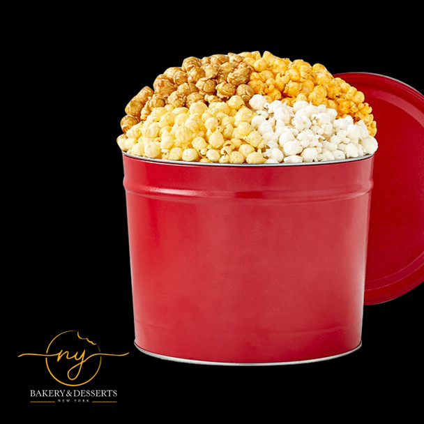 Special 1 Gallon Red Popcorn Tin