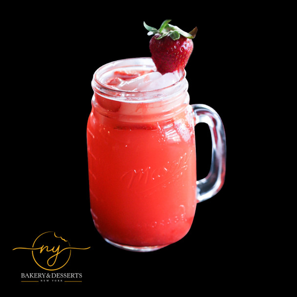 Fresh Homemade Strawberry Drink