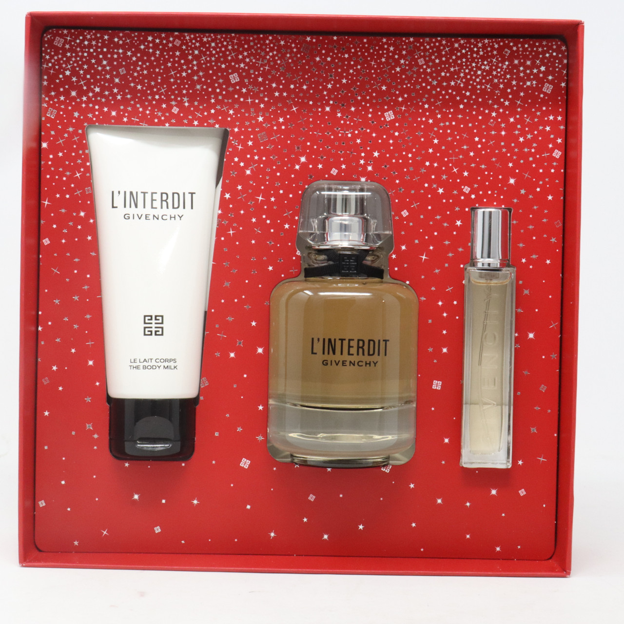 Givenchy L'interdit Eau De Parfum 3-Pcs Gift Set / New With Box
