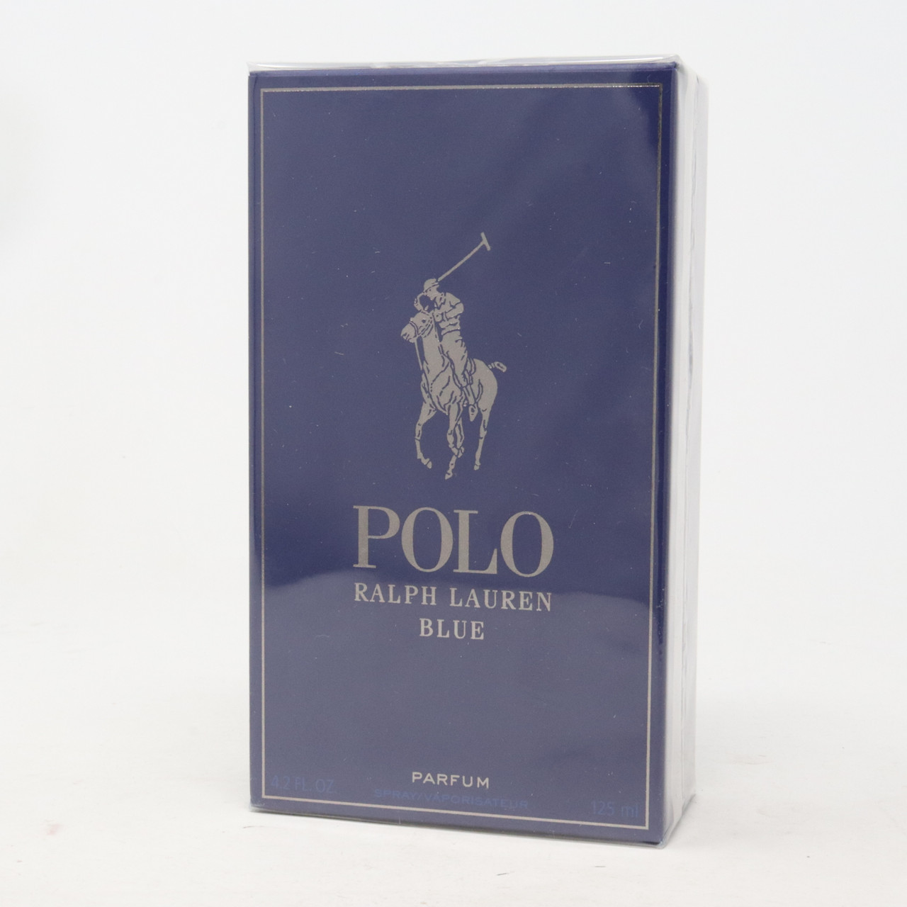 Polo Blue by Ralph Lauren Parfum 4.2oz/125ml Spray New With Box