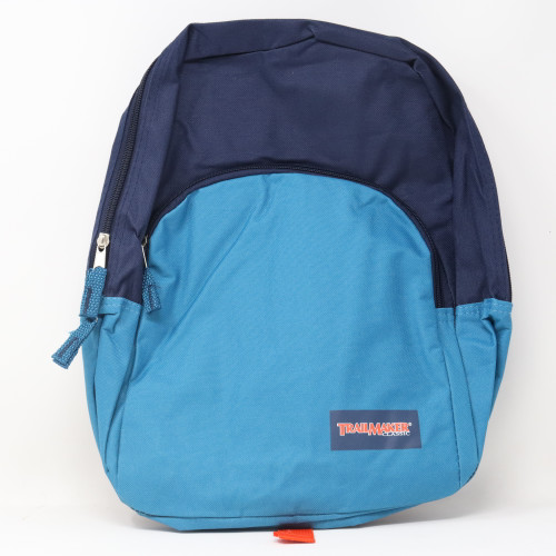 Blue Colorblock & Red Backpack