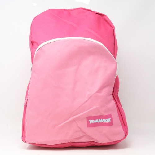 Pink Colorblock & Blue Backpack