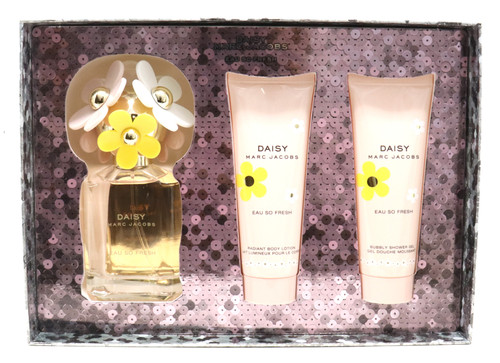 Daisy Eau So Fresh 3-Pc. Eau De Toilette Gift Set 75 ml + 75 ml + 75 ml