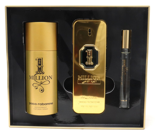 1 Million Golden Oud 3-Pc. Parfum Intense Gift Set 150 ml + 100 ml + 10 ml