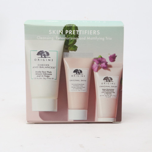Skin Prettifiers Mask, Moisturizer & Cleanser Set 15 ml + 15 ml + 30 ml