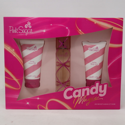 Pink Sugar Candy Magic 3-Pc. Eau De Toilette Gift Set 100 ml + 50 ml + 50 ml