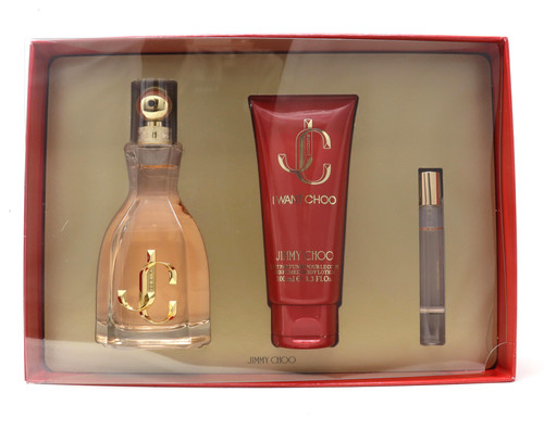 I Want Choo 3-Pc. Eau De Parfum Gift Set 100 ml + 100 ml + 7.5 ml