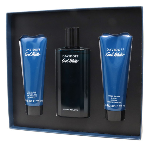 Cool Water 3-Pc. Eau De Toilette Gift Set 125 ml + 75 ml + 75 ml