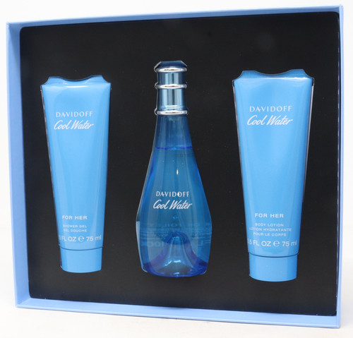 Cool Water 3-Pc. Eau De Toilette Gift Set 100 ml + 75 ml + 75 ml