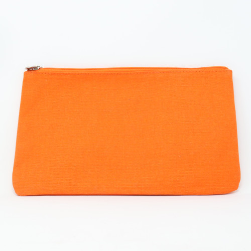 Orange Cosmetic Bag
