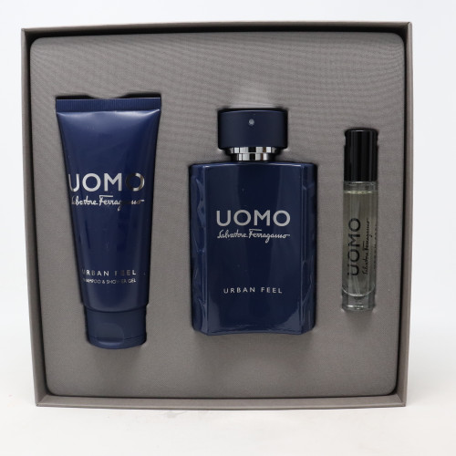 Uomo Urban Feel 3-Pc. Eau De Toilette Gift Set 100 ml + 100 ml + 10 ml