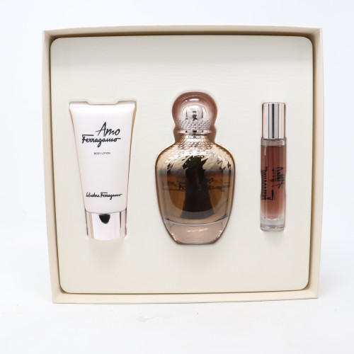 Amo Ferragamo Eau De Parfum 3-Pcs Set