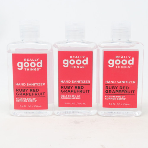 Ruby Red Grapefruit Hand Sanitizer (Pack Of 3)