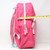 Pink Colorblock & Blue Backpack
