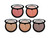 Colorful Face Powder