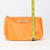 Orange Satin-Like Cosmetic Bag