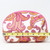 Pink And Pruple Boho Print Cosmetic Bag