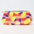 X Donald Lemons Multi-Color Cosmetic Bag