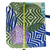 Estee Lauder Large Purple Blue And Green Printed Tote Bag New Tote Bag
