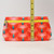 Orange/Pink Printed Cosmetic Bag